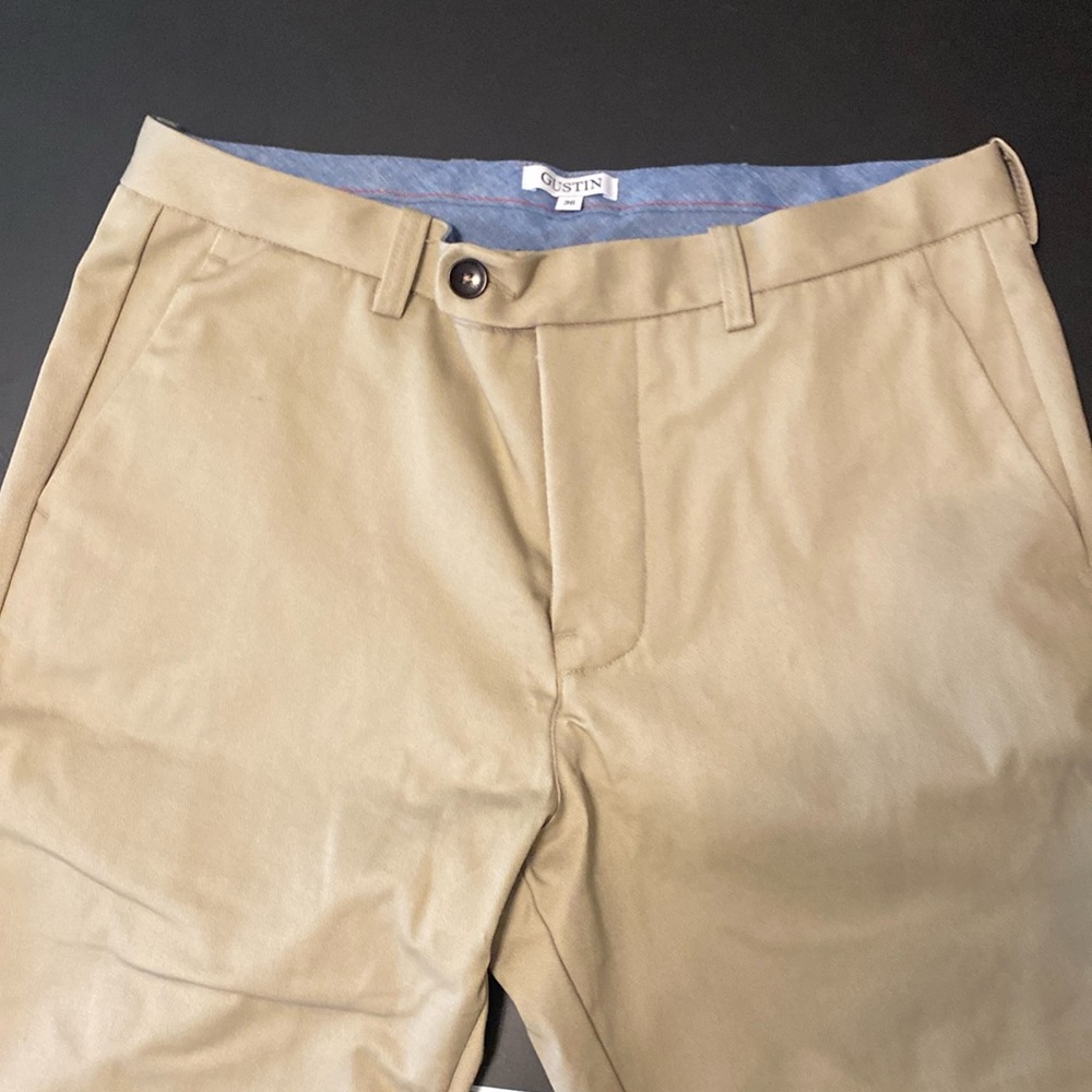 Brand new light khaki American chino from
Gustin.  36 inch waist.